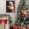5D Diamond Art Painting Kits – Christmas in July Santa Claus DIY Diamond Art, Full Round Drill Crystal Embroidery Cross Stitch for Adults, Wall & Office Decor – 12x16 inch